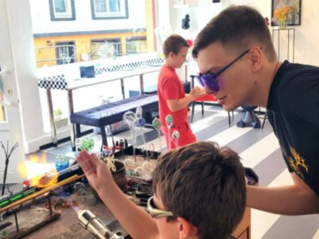 Arbeiten im Atelier Spisskist