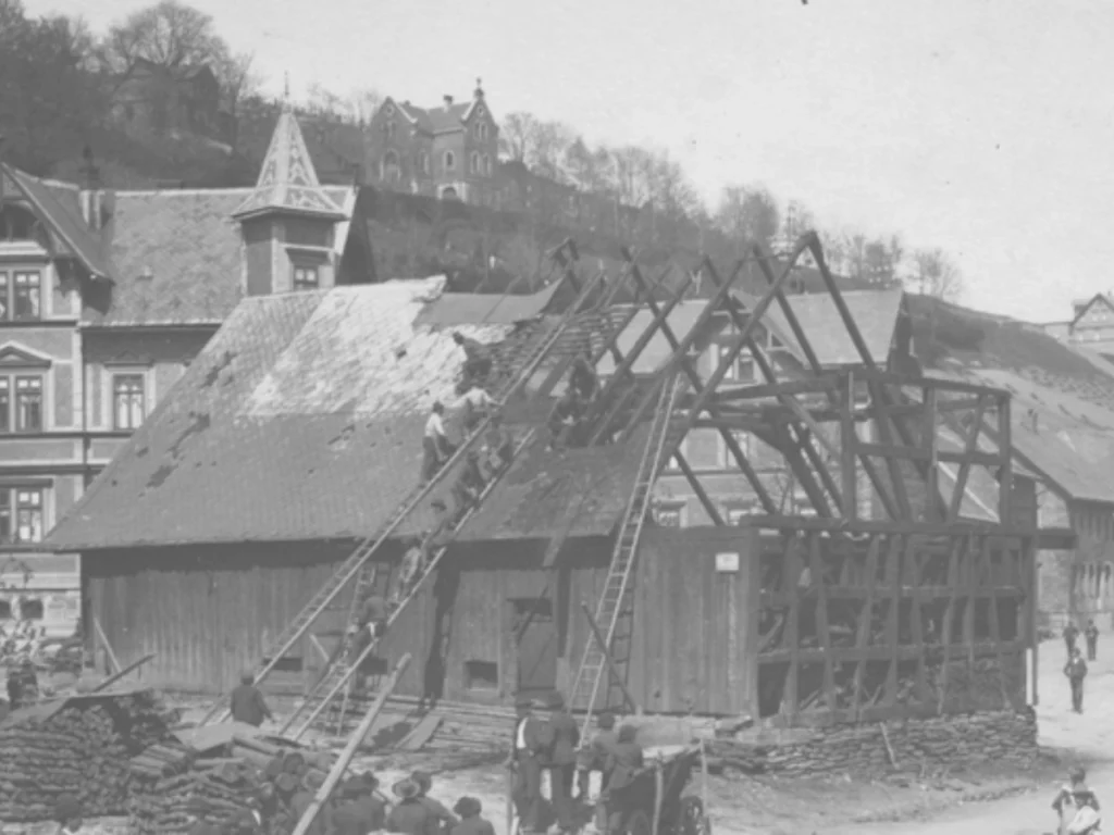 Geschichte Hausbau Lauscha