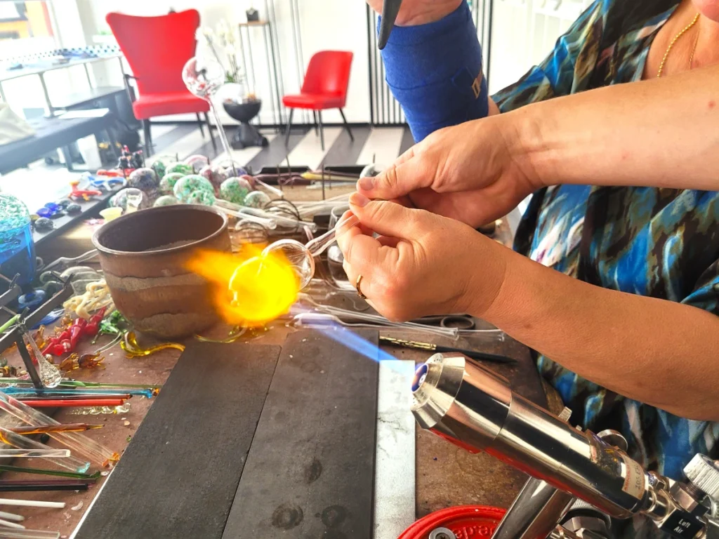 Arbeiten an der Flamme